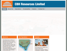 Tablet Screenshot of cbhresources.com.au